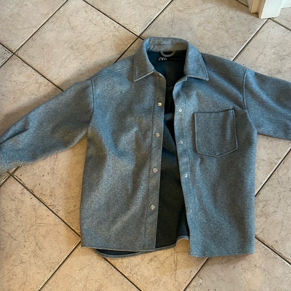 Zara sweater Shacket xs